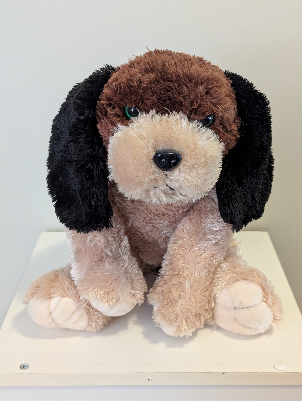 (2 For $10) Plush Brown & Black Puppy Stuffed Animal